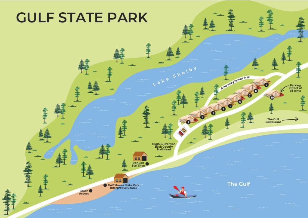 Timberline Glamping Orange Beach 굴프 쇼어스 외부 사진